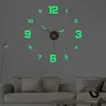 Luminous Digital Clock DIY Stereoscopic Wall Clock Silent Clock Living Room Bedroom Wall Clock Home Decorations