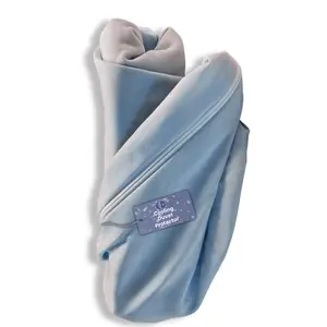 Arctic Collection | Blue Cooling Duvet Protector | Zippered, Cool, Cozy and Breathable