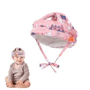 Baby Safety Helmet Infant Toddler Breathable & Adjustable Head Cushion Bumper Bonnet for Running Walking Crawling