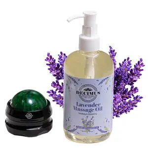 DECIMUS SELECTIONS EST.2023 LAVENDER MASSAGE OIL AND MASSAGE ROLLER BALL