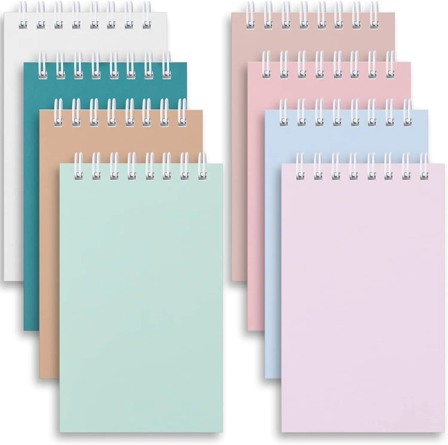 Small Notebooks,Cute Pocket Spiral Notepads With Lined Pages | 8 Pcs Mini Notebook for Work,Nursing School Essentials,School&Office Supplies,Nurse Gifts
