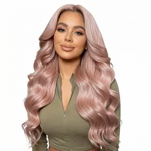 Ash Blonde Silky Bouncy Body Wave 13x6 HD Lace Frontal Wig 100% Virgin Human Hair True To Length No Shedding Tangle Free Triple Lifespan 3X PUHPUH Hair Comfortable Versatile For Everyday Styling