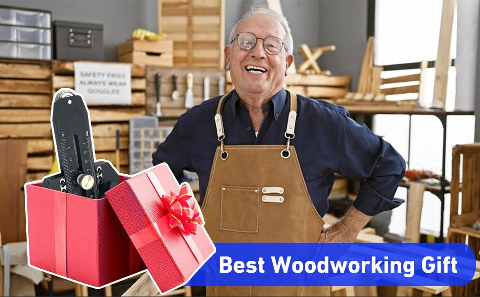 Fast Thin Ripping Guide for Table Saw, Professional Woodworking Tool for Precise Repetitive Narrow Cuts, Adjustable Thin Rip Jig Fits 3/4" x 3/8" T-Track & Miter Slot, Band Saw & Router Table Compatible