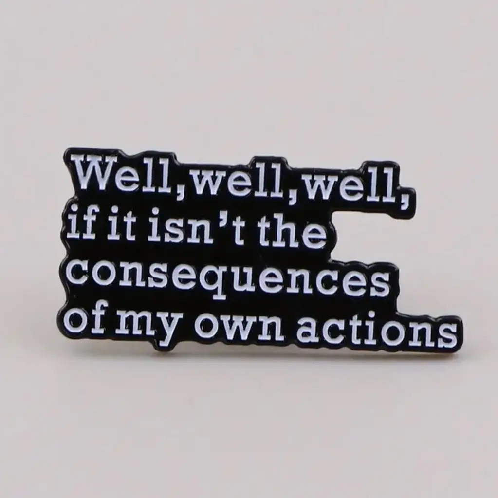 Funny enamel pin Funny enamel pin