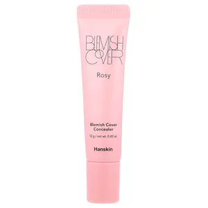 Hanskin Blemish Cover Concealer, Rosy, 0.42 oz (12 g)
