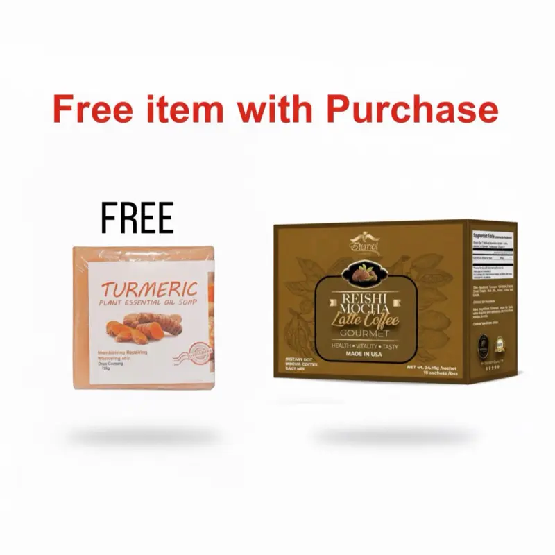 Eternal Ganoderma Moca Café Latte Instant Coffee Beverage 24 oz, Made in USA, Refreshing Coffee, Ambient Flavor, Easy Mix