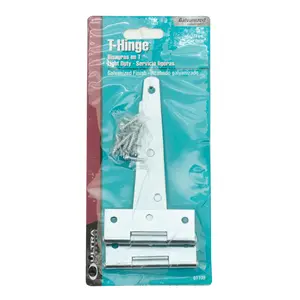 WorldWide Sales Online Ultra Hardware 2PC 5" Tee Hinge Galvanized Steel