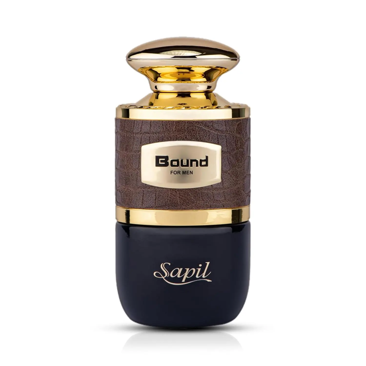Sapil Bound Perfume for Men - Long-Lasting Dubai Cologne with Spicy and Woody Notes - 3.4 Oz (100 ml) EDT Spray - Ideal Arabic Cologne for Men