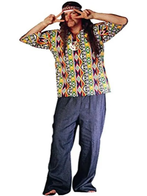 Adult 60's Hippie Costume