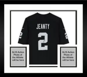 Framed Ashton Jeanty Las Vegas Raiders Autographed Nike Black Game Jersey - Fanatics Authentic Certified