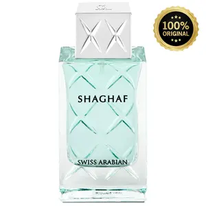 Swiss Arabian Shaghaf for Men Eau de Parfum | Fresh Citrus Aromatic Woody Fragrance | Spicy Amber Scent | 75 mL / 2.5 fl oz