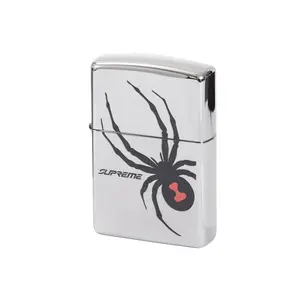Supreme Spyder Zippo Silver by StockX Supreme Spyder Zippo Silver by StockX
