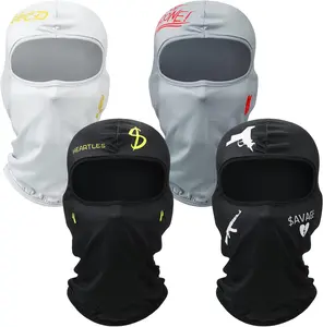 4 count  Mask Single Hole Ski Mask Knit Cycling Cover Sun Balaclava Shiesty  Cover Pack