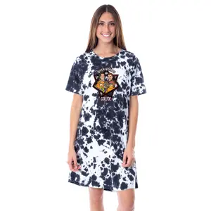 Supernatural Womens' Scoobynatural When Worlds Collide Nightgown Sleep Pajama Shirt