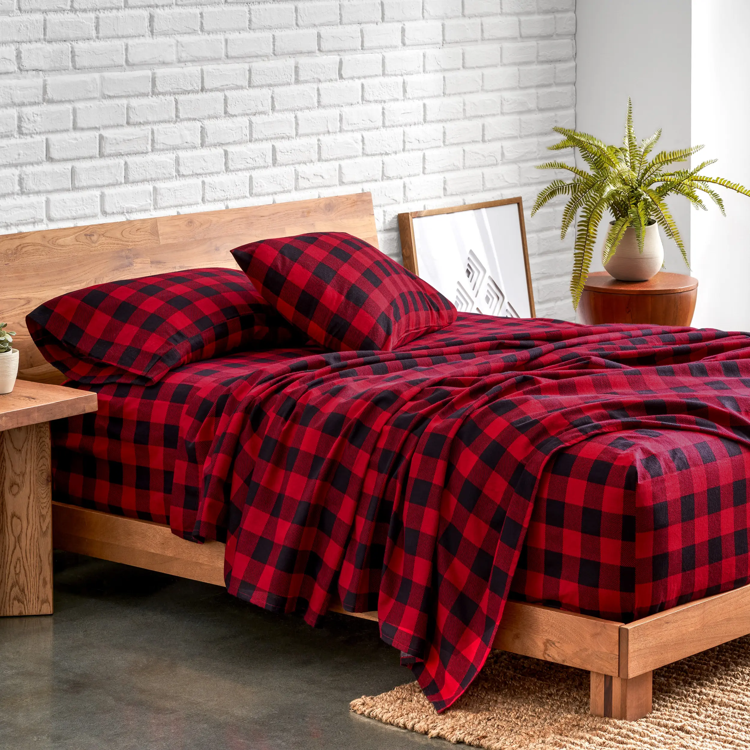 Bare Home Flannel Sheet Set, Prints, Double Brushed Flannel Decorative Bedsheet Sets Bare Home Flannel Sheet Set, Prints, Double Brushed Flannel Decorative Bedsheet Sets