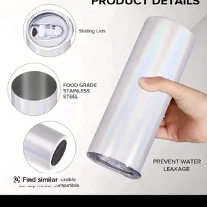 custom logos or images for 20oz stainless steel tumbler or 17oz frosted glass mug