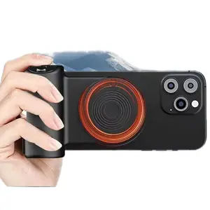 Smartphone Magnetic Grip Bluetooth Camera Handle with Enhanced Grip and Stability for Seamless Camera Use