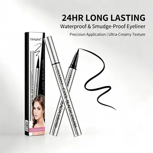Long-lasting eyeliner -lightweight, waterproof,vegan,cruelty-free,24-hour smooth application,ultra- creamy and silky smooth texture.