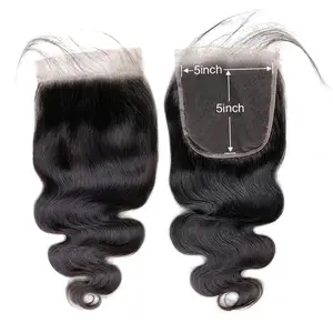 5x5” HD Invisible Lace Perfect Match Closure
