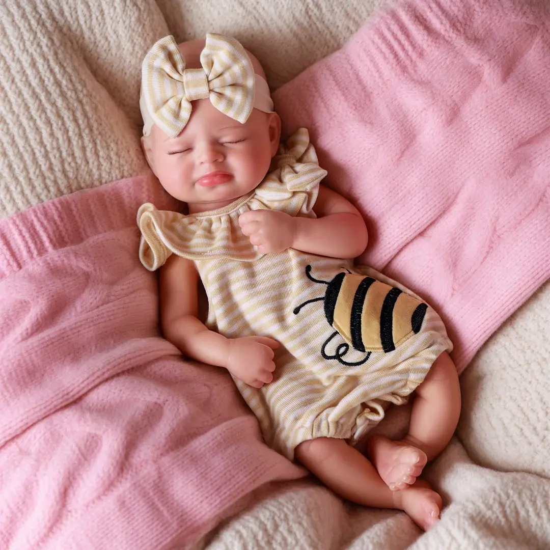 12-Inch Carr bald head Sleeping Girl 