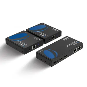 4K@60Hz 1x2 HDMI™ Extender Splitter (Loop, IR) - 230ft (Cat6) (UHD12-EX230-K)