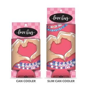 Heart Hands Can Cooler