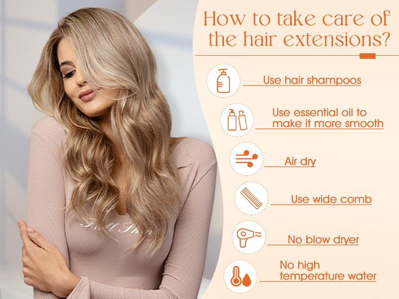 Full Shine Micro Link Hair Extensions Real Human Hair 50G Long Straight Remy Hair Color Micro Loop Human Hair Extensions for Women add Length