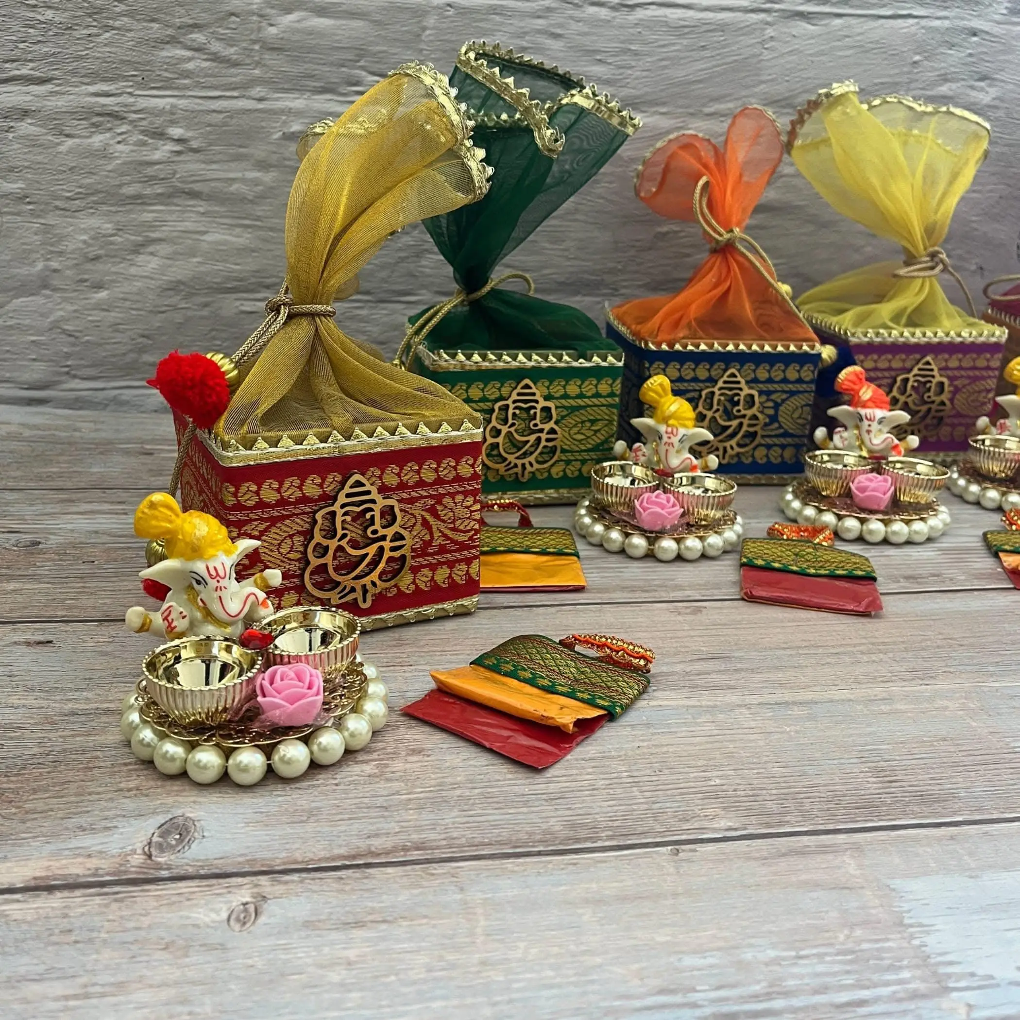 Elevate Traditions With Ganesha Gift Hamper | Cultural Festive Gift Set | Perfect for Diwali, Housewarming & Baby Showers