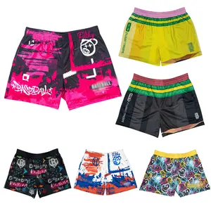 STREET - Baseball Lifestyle 101 Shorts – Smiley Slugger Youth Shorts | Fun Baseball Streetwear | Quick Dry Summer Mesh | Elastic Waistband | Gift for Kids