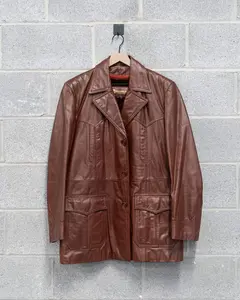 Vintage Deerskin Leather Jacket - L