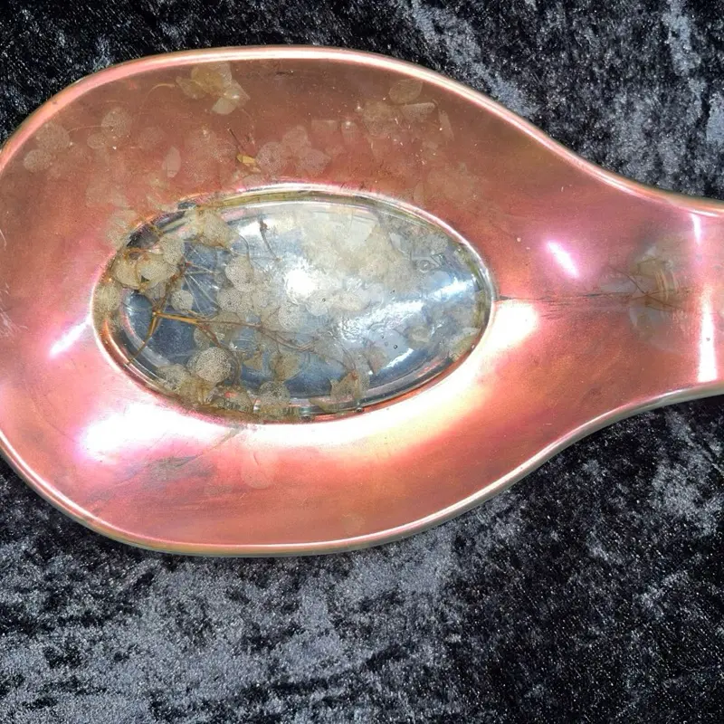 DESERT FLOWER - Chic & Unique: Custom Handmade Spoon Rest – Elevate Your Kitchen Style! ️