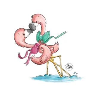 Mango and Tango - Art Print