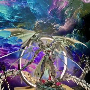 Gundam models of Ao Bing, Lu Bu, Guan Yu, Bai Qi, Cao Ren, Mo Dong, He, Zang Dao and the Four Sacred Beasts are randomly selected