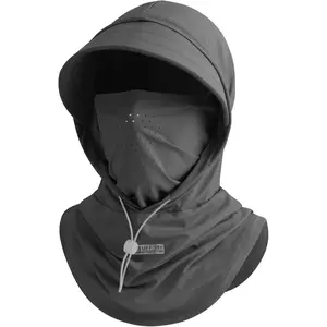 Cooling Balaclava Full Face Mask with Wide Brim Sun Hood, UPF 50+ UV Protection Breathable Face Cover for Men & Women, Fishing, Motorcycle, Skiing, Running, Hiking, and Outdoor Sports