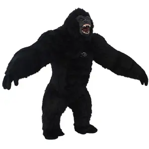 9.8ft Inflatable Gorilla Costume Adult Size - Funny Blow Up King Kong Suit, Giant Ape Halloween Costumes Mascot