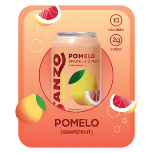 Pomelo (Grapefruit) Sparkling Water | 12-pack