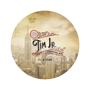 WhollyKaw Tim Jr. Shaving Soap - Luxury Dense Rich Creamy Lather Wet Shave Puck Grooming & Skincare for Men 4 oz Made in USA - Aftershave