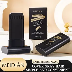 Hair dye stick for one-time color filling, covering white, black, natural hair dye,comb Haircare 01#Black Balayage Highlights Blonde Highlights Brush