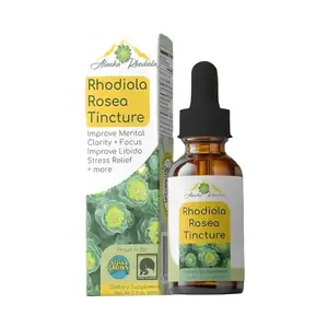 Rhodiola Tincture - Natural Herbal Support for Energy, Focus & Wellness - 60 ML (2 Oz) - Made with Carefully Sourced Ingredients - Edible Supplement