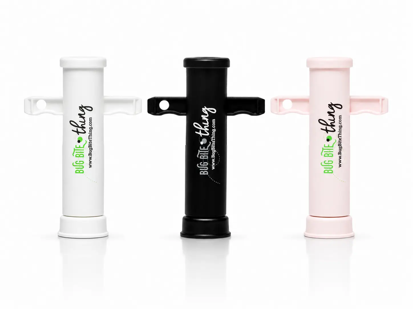 Bug Bite Thing Suction Tool - White/Black/Pink / 3-Pack