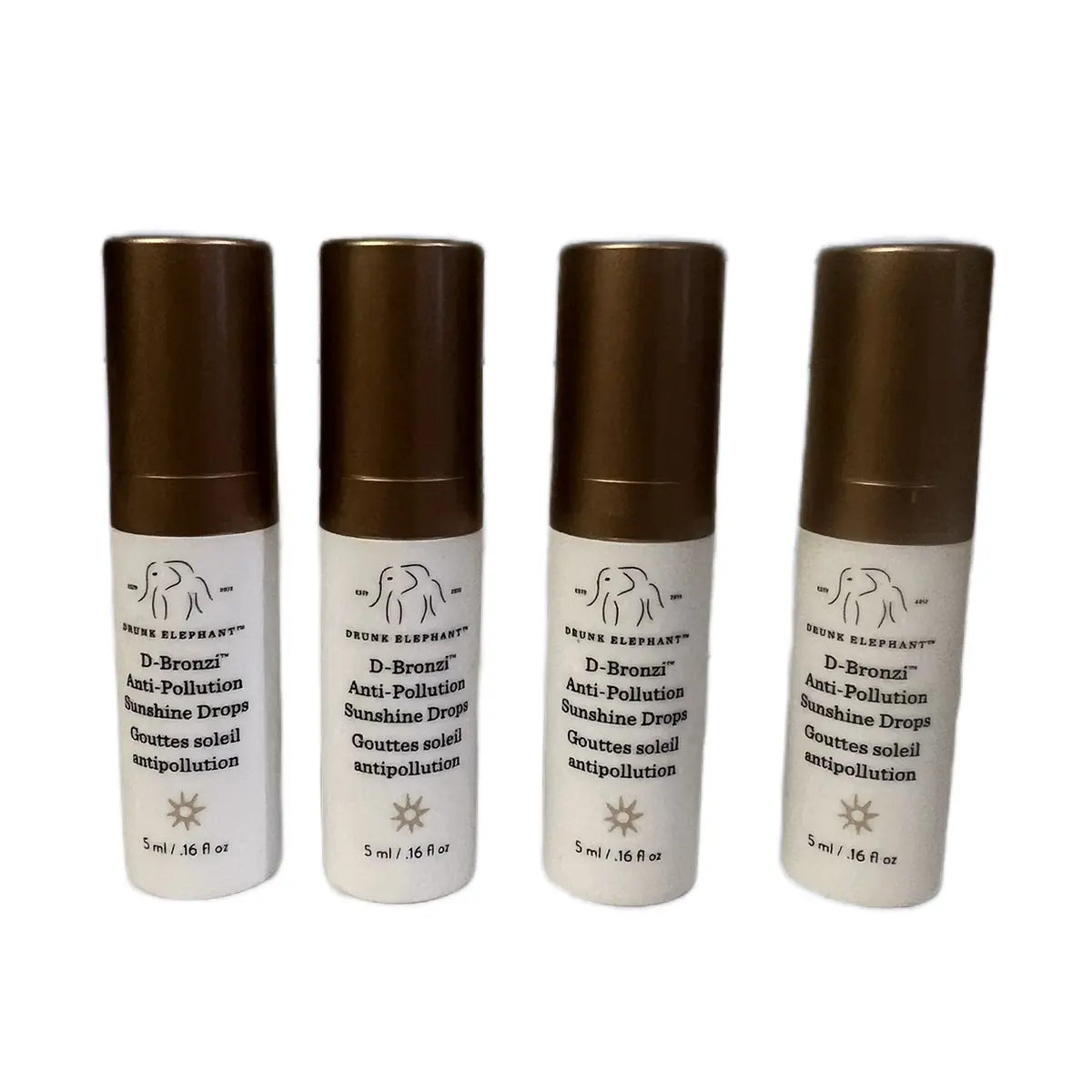 Drunk elephant, antipollution, sunshine drops (4)  Plus a free sample!!!!
