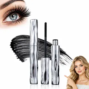 Upgraded Steel Tube Eyelash Primer, Tubing Mascara,Waterproof Long-Lasting 3D Curling Eyelash Iron with No Flaking, Sweat-Proof, Lengthening