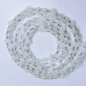 Glow Glow in the Dark Waistbeads Women's Adornment Body Jewelry Tie On Waistbeads, Daily Use