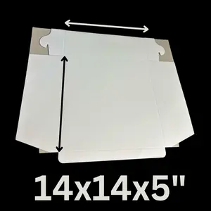 14x14x5 SET OF 10 Cake Dessert Box - Cardboard Box for Cakes and Desserts