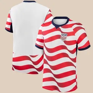 2026 USA Soccer Style Jersey Shirt, Patriotic Football Jersey, All Over Print Unisex Soccer Jersey, Sports Fan Apparel Top
