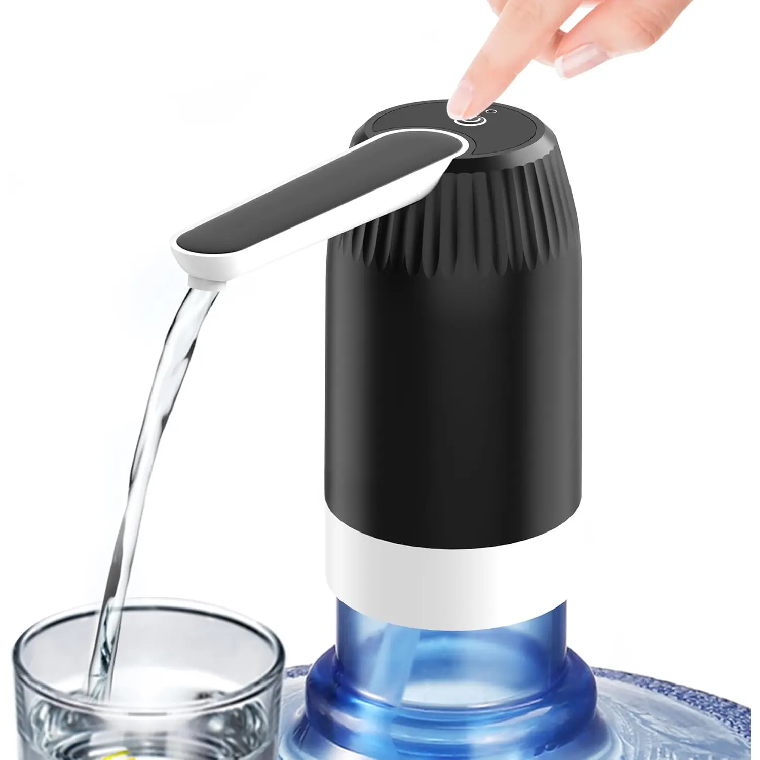 MINI Household Cordless Electric Hand Mixer, USB Rechargeable Egg Beater with 2 Detachable Stir Whisks, 4 Speed Modes, Lightweight Portable