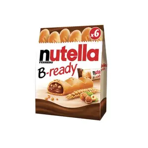 Nutella B-ready 6 pieces per box 132 grams  -  Delicious Snack Mexican