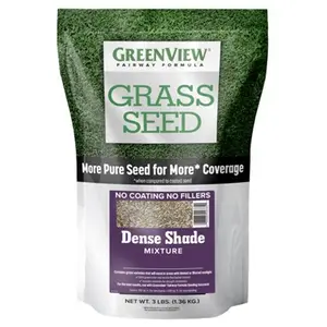 212 MAIN Dense Shade Fairway Formula Grass Seed, 3 lbs Lawn Seed Mix - Low Maintenance, Drought Resistant, Durable for Creative Home Improvement & Garden Supply Needs, Durability
