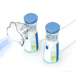 2 PCS USB Portable Smart Humidifier 400mA LithiumBattery for for Adults & Kids Adjustable  for Breathing Problems & FacialHydration No Battery Installation Needed