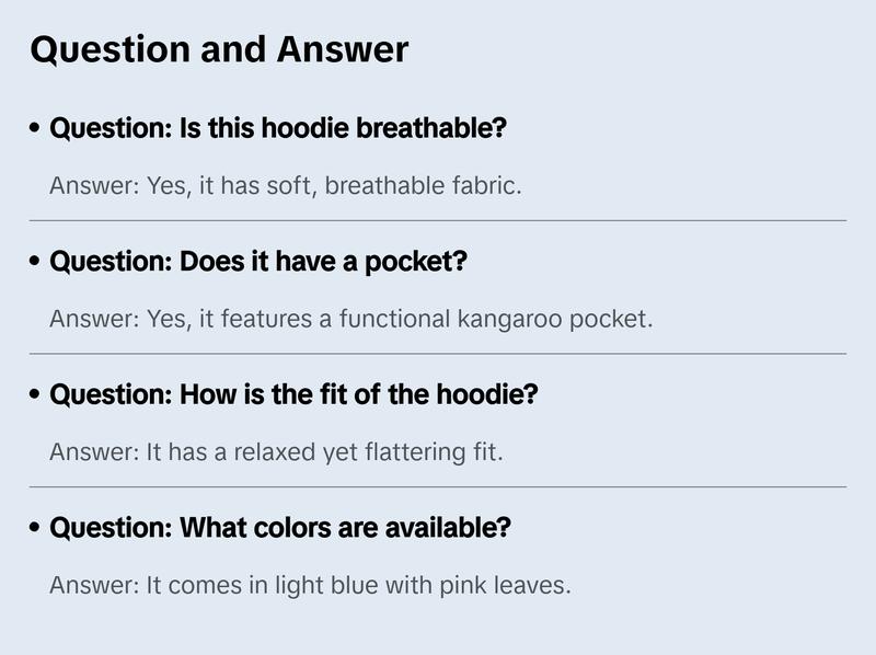 AK Women's Pink Leaf Light Blue Hoodie Casual Breathable